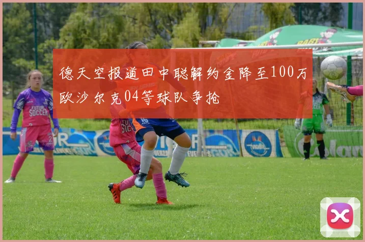 德天空报道田中聪解约金降至100万欧沙尔克04等球队争抢